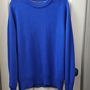 Banana Republic Royal Blue Crewneck Sweater banana republic worn 1x